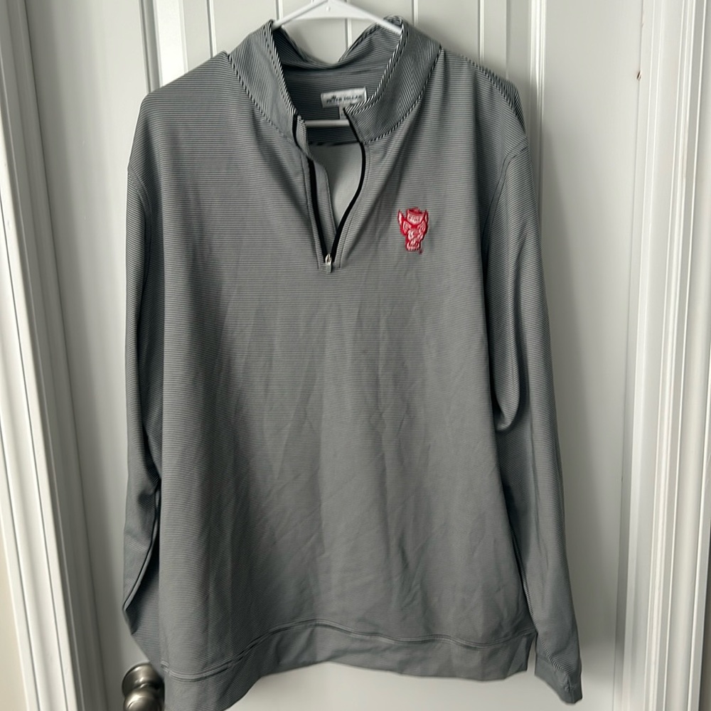 men’s nc state quarter zip